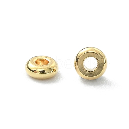 Brass Spacer Beads X-KK-P232-11G-1