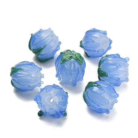 Handmade Lampwork Beads LAMP-F041-02-A12-1