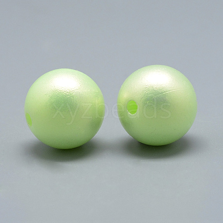 Pearlized Acrylic Beads MACR-Q221-12mm-C01-1