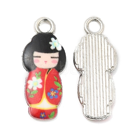 Alloy Enamel Pendants FIND-C037-17P-04-1