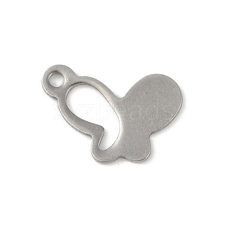 Non-Tarnish 201 Stainless Steel Charms STAS-C108-35P-1