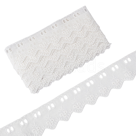 Gorgecraft Hollow Cotton Lace Trim OCOR-GF0002-25-1