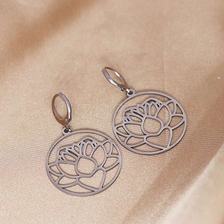 201 Stainless Steel Hoop Earrings FS-WG6B1B3-01-1