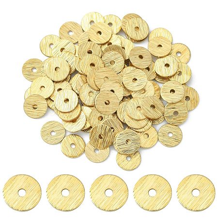 Brass Spacer Beads KK-YW0001-46-1