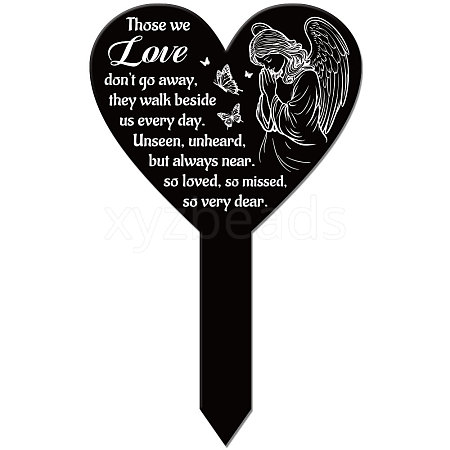 Acrylic Garden Stake AJEW-WH0365-033-1