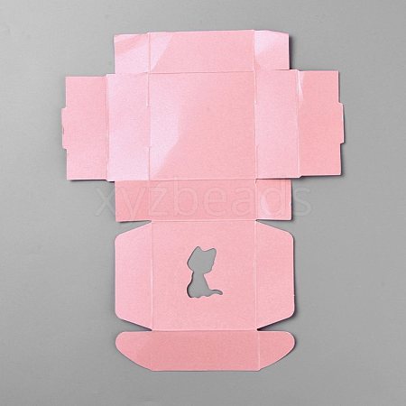 Foldable Kraft Paper Gift Boxes CON-WH0069-75A-1