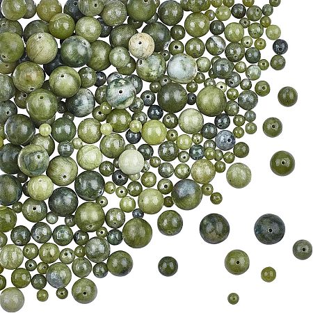 Olycraft Natural Chinese Jade Beads Strands G-OC0001-32-1