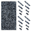 2000Pcs 4 Styles Glass Twisted Bugle Beads SEED-GO0001-09A-1