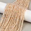 Heated Natural Citrine Beads Strands G-RM241221-K23-1