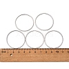 Tarnish Resistant 304 Stainless Steel Linking Ring STAS-T047-15B-3