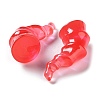 Halloween 3D Devil Horns Transparent Resin Cabochons LS-RESI-F051-C03-2