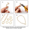 Brass Screw Carabiner Lock Charms KK-T047-06-5