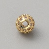 Brass Cubic Zirconia Beads KK-WH0081-09B-G-2