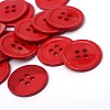 4-Hole Plastic Buttons X-BUTT-R034-052C-1