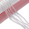 Crystal Glass Rondelle Beads Strands LS-EGLA-F049C-03-2