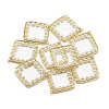 ABS Plastic Imitation Pearl Pendants KK-T032-079G-2