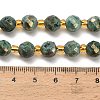 Electroplated Natural Druzy Geode Crystal Beads Strands G-F833-P01-8mm-03-5
