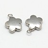 Tarnish Resistant 304 Stainless Steel Charms STAS-K002-33A2-1