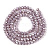 Electroplate Glass Beads Strands LS-EGLA-A044-P3mm-B13-3