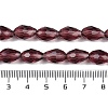 Transparent Glass Beads Strands LS-EGLA-N013-T10mm-D03-4