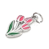304 Stainless Steel Pendants SA-CBA4D1F-10P-A-2