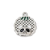 Alloy Enamel Charms PALLOY-R151-22P-1