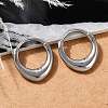 316 Surgical Stainless Steel Hoop Earrings EJEW-G416-42B-P-2