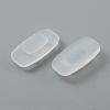 Silicone Eyeglass Nose Pads SIL-WH0014-09B-2