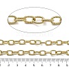 Ion Plating(IP) 304 Stainless Steel Oval Link Chains CHS-G039-03G-2