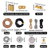   DIY Cord Bracelet Making Kit DIY-PH0009-16-4