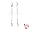 925 Sterling Silver Chain Extenders STER-D036-41AS-1