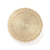 Tree Rings Brass Stamp Head AJEW-M036-02G-2