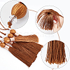 8Pcs Polyester Tassel Pendant Decorations HJEW-GF0001-23C-4