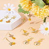 SUNNYCLUE DIY Bee Dangle Earring Making Kit DIY-SC0020-43-5