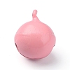 Baking Paint Brass Bell Pendants KK-WH0044-35C-3
