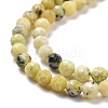 Natural Yellow Turquoise(Jasper) Beads Strands G-D463-11C-3