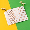 100Pcs 4 Patterns Eco-Friendly Kraft Paper Bags CARB-LS0001-02B-6