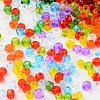 8/0 Transparent Colours Glass Seed Beads SEED-T005-08-3