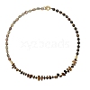 Natural Tiger Eye Beads Bracelets PW-WGE9F91-01-1