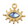 Real 18K Gold Plated 304 Stainless Steel Pendants STAS-A084-19G-03-1