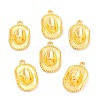 Tibetan Style Alloy Hat Pendants TIBEP-1023-G-FF-1