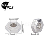 304 Stainless Steel Spacer Beads STAS-UN0006-42P-2