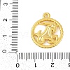 Twelve Constellations Alloy Pendants PALLOY-Q006-01C-G-3