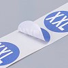 Paper Self-Adhesive Clothing Size Labels DIY-A006-B06-4