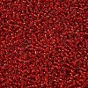 11/0 Grade A Transparent Glass Seed Beads X-SEED-Q007-F37-2