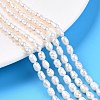 Natural Cultured Freshwater Pearl Beads Strands PEAR-N012-04S-1