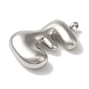 Non-Tarnish 304 Stainless Steel Pendants X-STAS-M017-08P-05-2