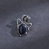 Synthetic Blue Goldstone Pendants PW-WG1612F-06-1