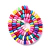 Handmade Polymer Clay Beads Strands CLAY-N008-008A-4