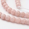 Natural Mashan Jade Round Beads Strands X-G-D263-4mm-XS22-2